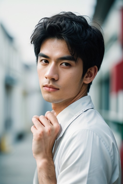 00066-158413537-1boy,slim Asian male,male focus,solo,(Male Painter,Male Pharmacist,Real Skin Texture, detailed skin_1.21),(black hair, short hai.png